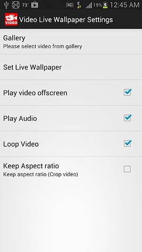 video live wallpaper