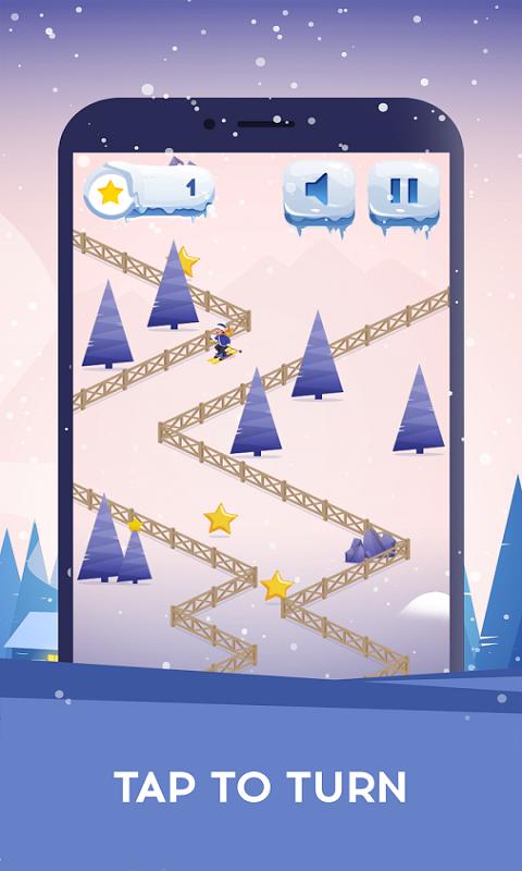折线滑雪