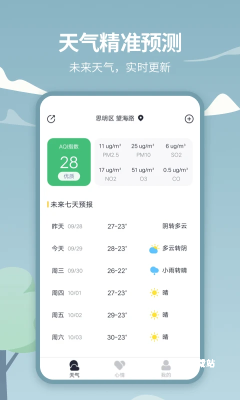 天气吧app