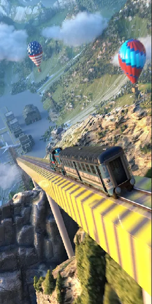 Train Ramp Jumping