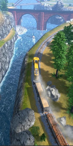 Train Ramp Jumping